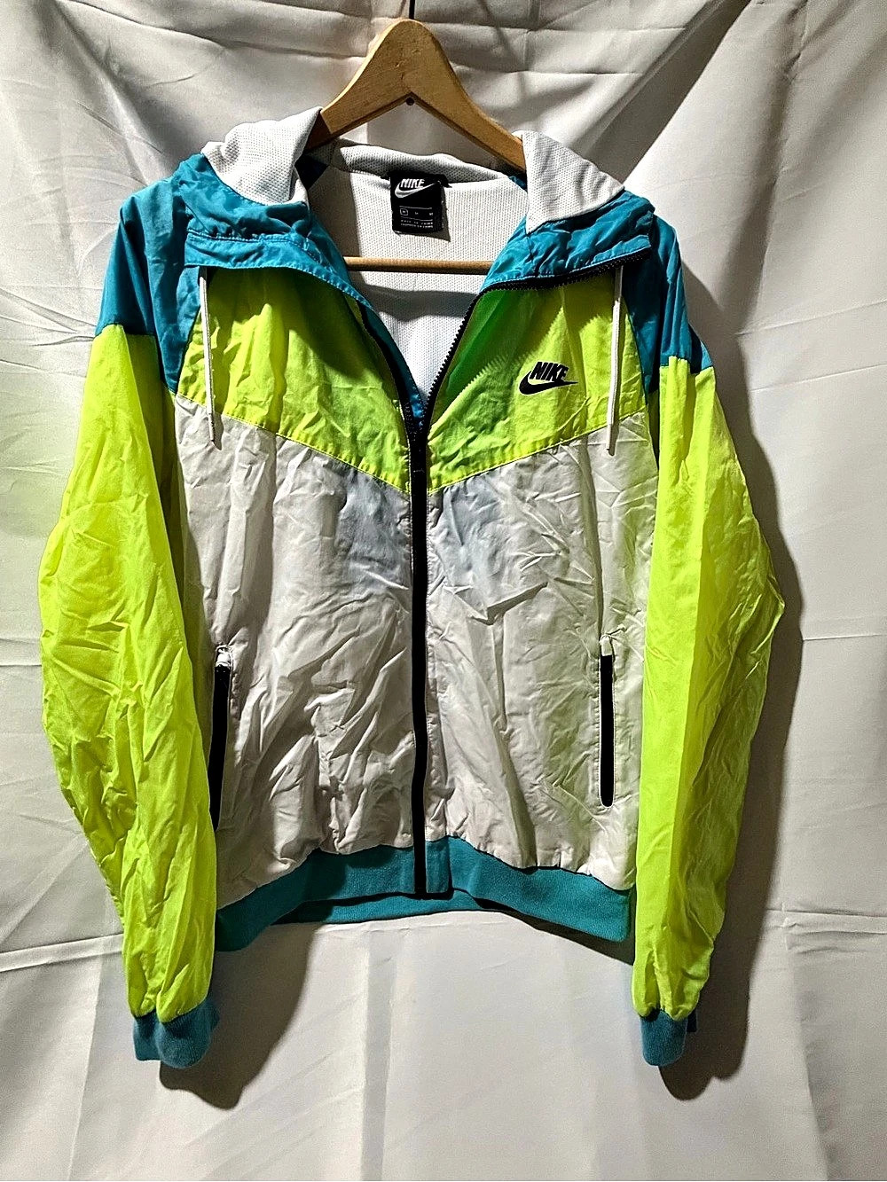 Nike Color Block Windbreaker Medium
